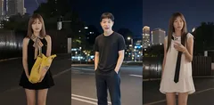 时代峰峻应援现场 一名男生直播与女粉丝对骂 嘉豪单刀赴会的梗照进现实!